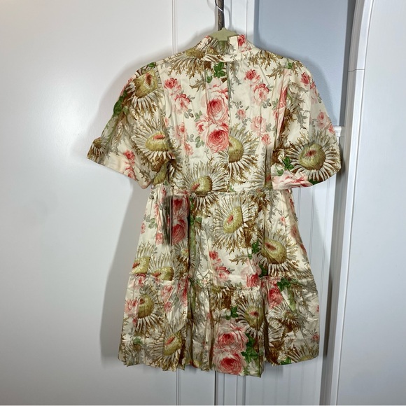 Tuckernuck Sun Faded Floral Crawford Mini Dress Size Small NWT NEW cotton vacay - Picture 6 of 10